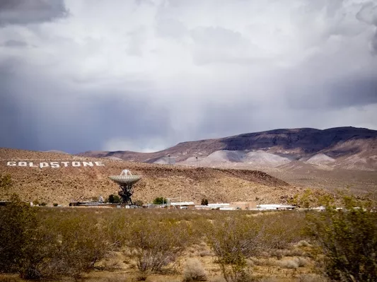 Mars-bázis a Mojave sivatagban