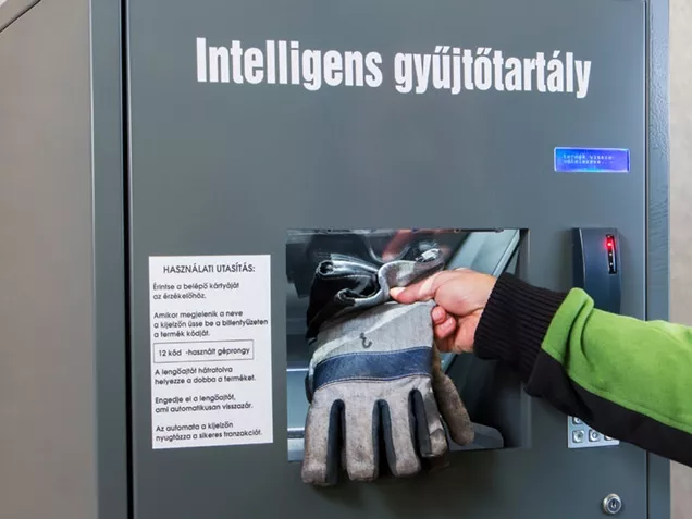Rezsianyagokat vesz vissza az intelligens gyűjtőtartály