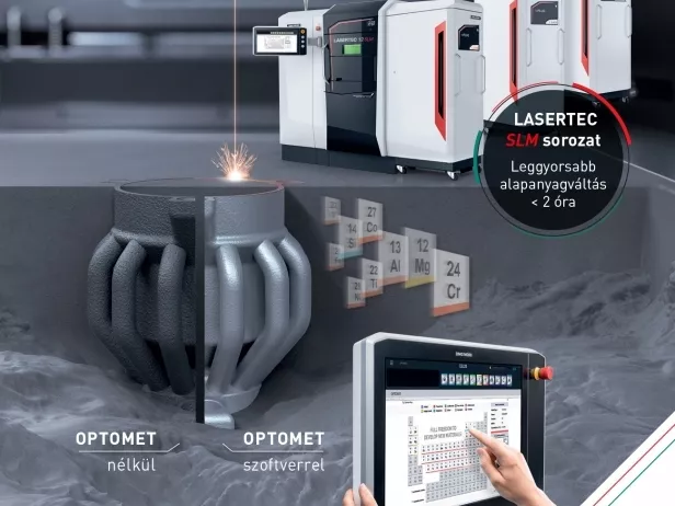 Szelektív lézerolvasztásos technológia először élőben