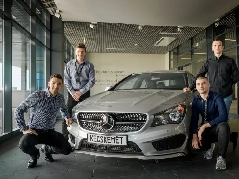 Tantárgy lett a Mercedes Kecskeméten
