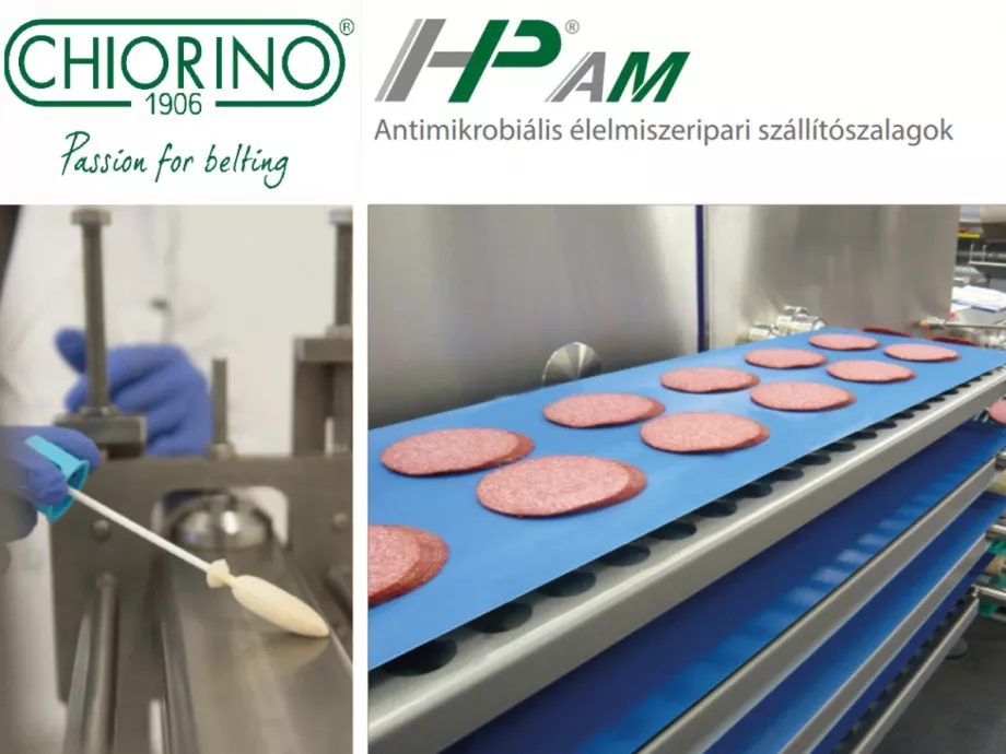 Ipar Napjai Különdíjat kapott a Chiorino HP® AM antimikrobiális szállítószalag családja