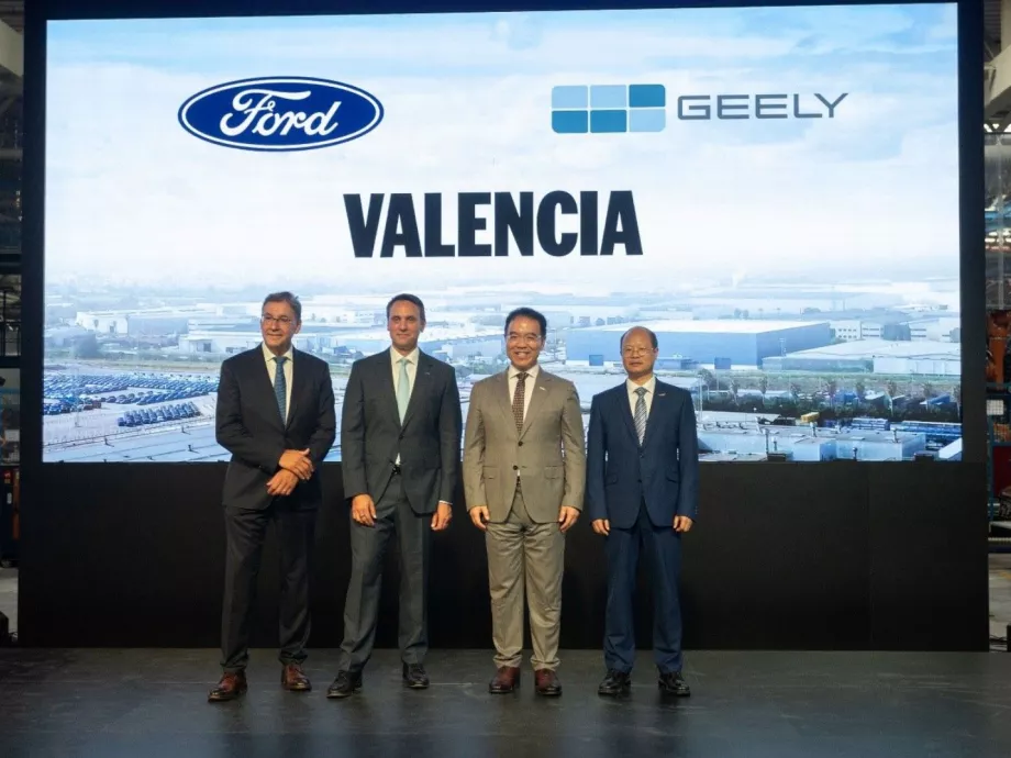 A Geely és a Ford közös gyártótevékenységbe kezd Spanyolországban