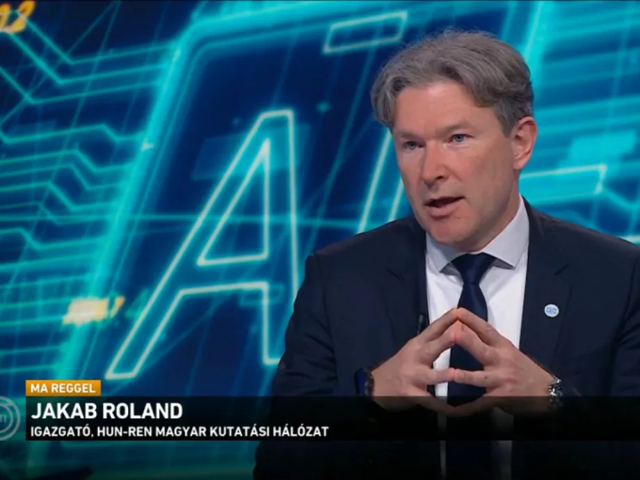 Jakab Roland: a mesterséges intelligenciával foglalkozó kutatók elitje találkozik csütörtöktől Budapesten
