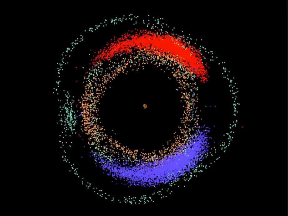 Az aszteroidákat gravitációs pásztorkutyaként terelgető Jupiter