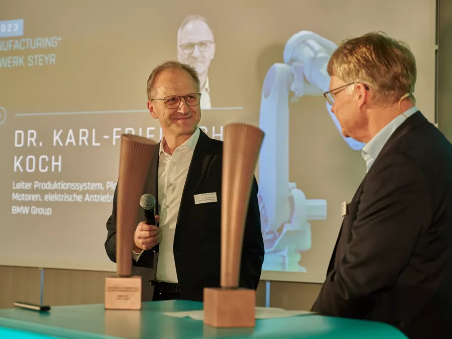 INDUSTRIE 4.0 díjat nyert a BMW Group Steyr-i gyára