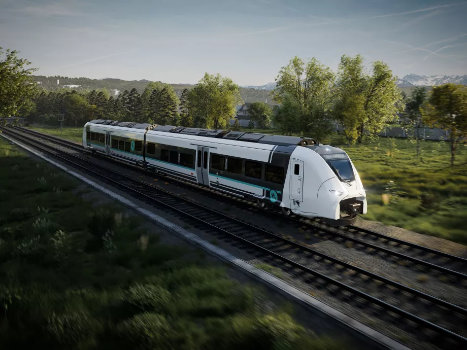 Románia első hidrogénvonatai: nullaemissziós jövő 2029-től